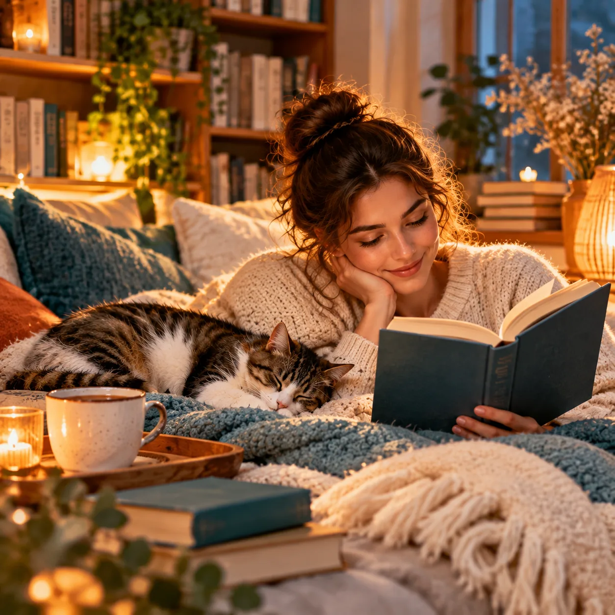 В мире, где мы вечно куда-то бежим, книга — это лучший «сеанс терапии» 🛋️.