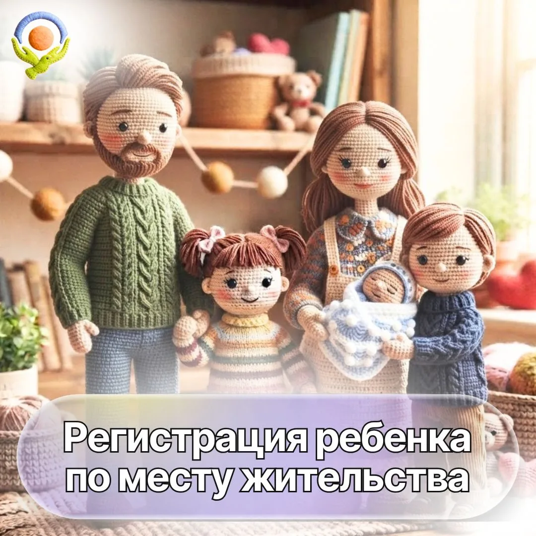 Зарегистрировать ребёнка по месту жительства можно после оформления свидетельства о рож...