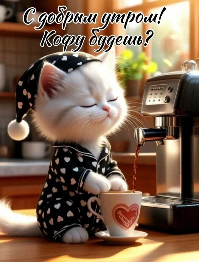 Доброе утрышко ☀️, нет солнышко? Ну что ж... Светим сами)) пьём кофу и за работу🍪☀️