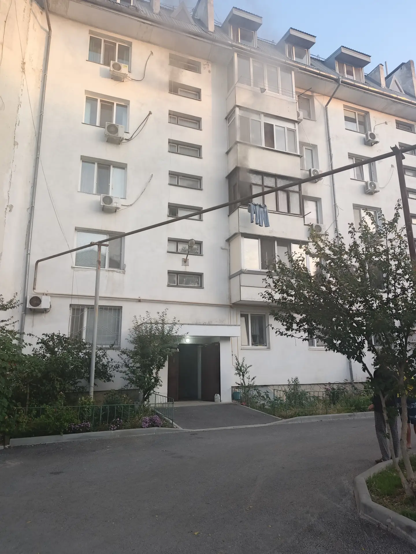Пожар на ул. Чкалова 139. 😔