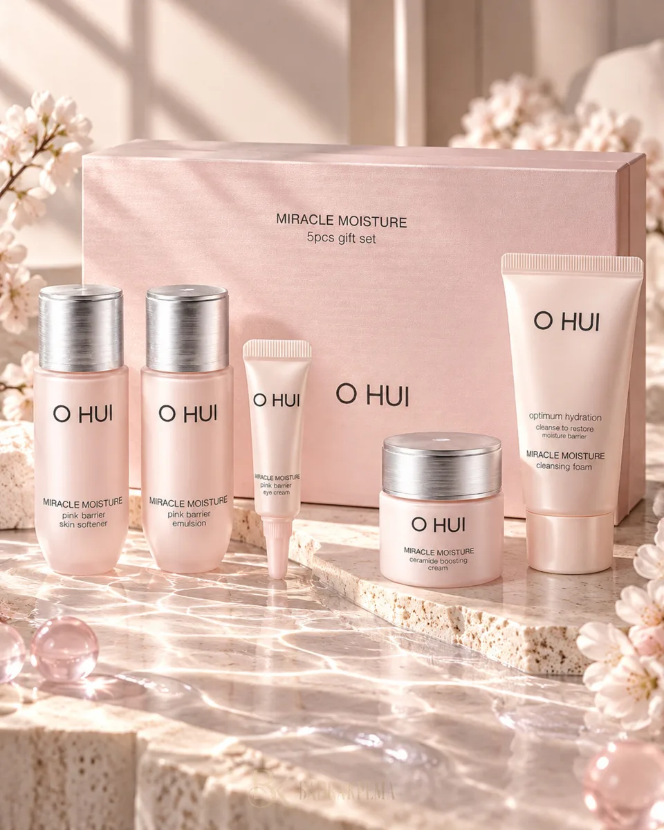 OHUI MIRACLE MOISTURE — 5 шагов к увлажнённой, гладкой и нежной коже!