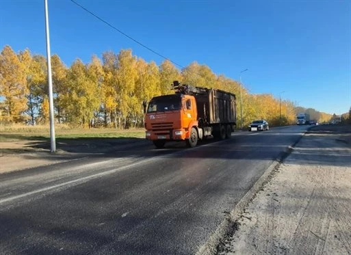 На Сельдинском шоссе завершается ремонт дороги
