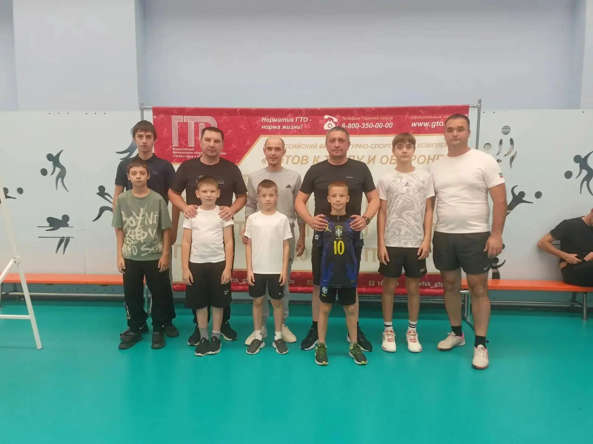 Спорт объединил мужчин в День Отца