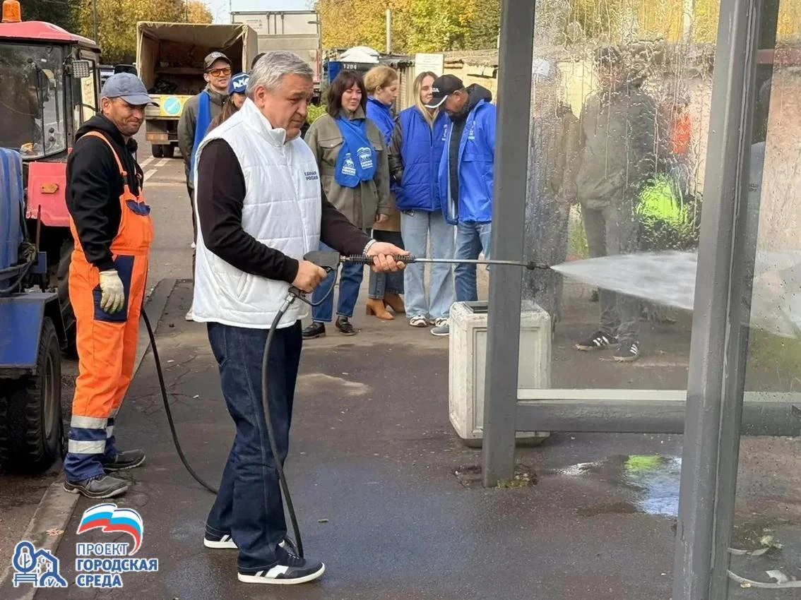 В Мытищах продолжается системная работа по благоустройству в рамках проекта «Городская ...
