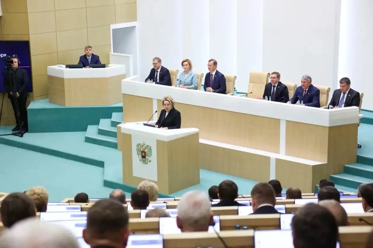 Председатель Совета Федерации Валентина Ивановна Матвиенко открыла осеннюю сессию 2026 ...
