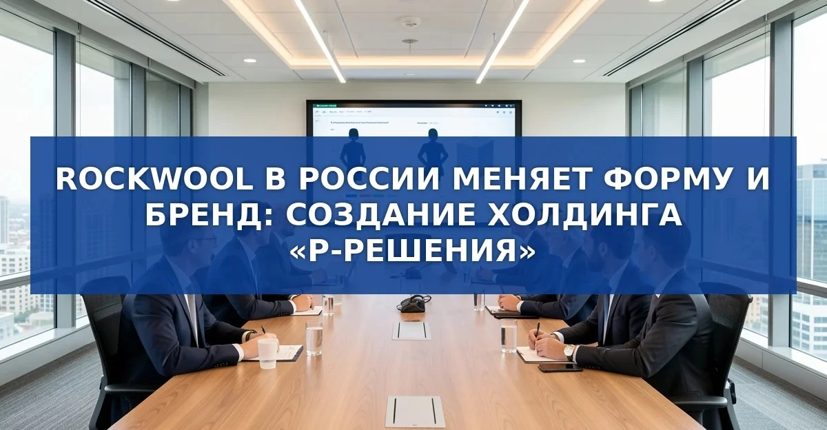 Реструктуризация российского подразделения датского производителя каменной ваты