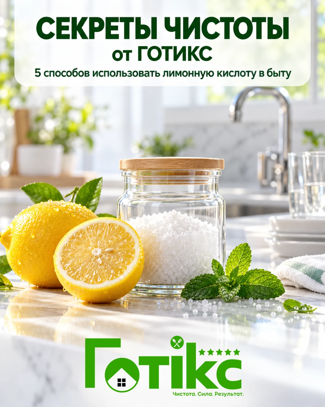🍋 **СЕКРЕТЫ ЧИСТОТЫ ОТ ГОТИКС**