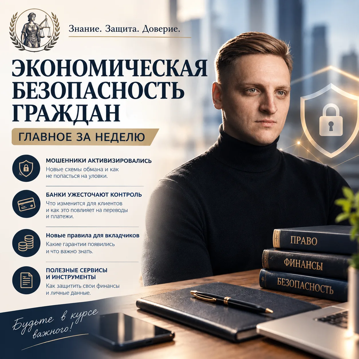 🛡️ ФИНАНСОВАЯ БЕЗОПАСНОСТЬ | ГЛАВНОЕ ЗА НЕДЕЛЮ