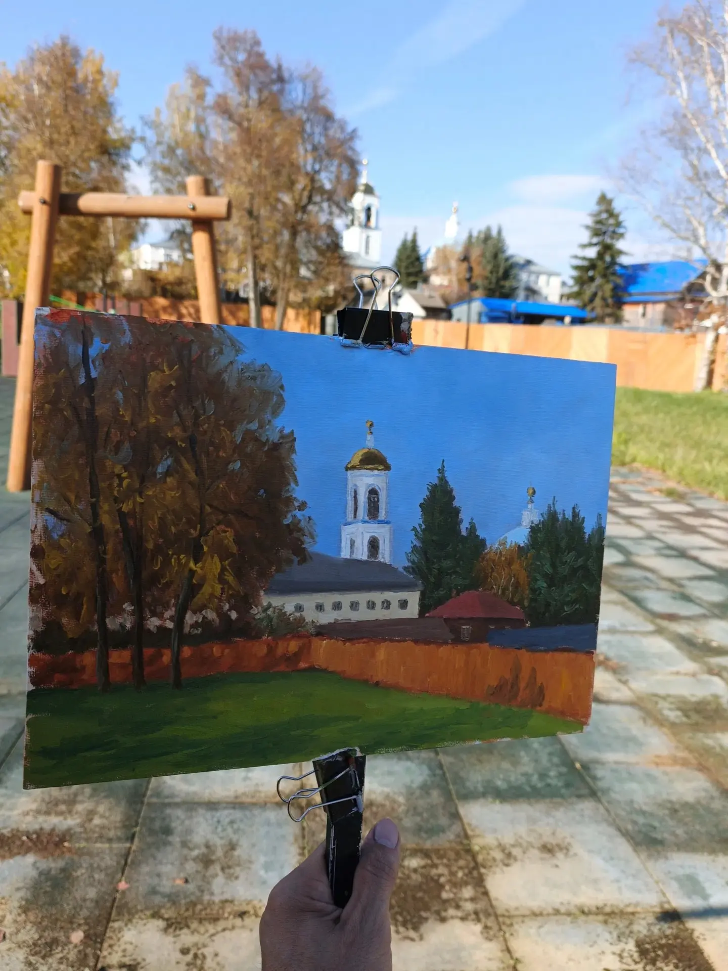 Осенний пленэр в Сасове от Чунякова Сергея