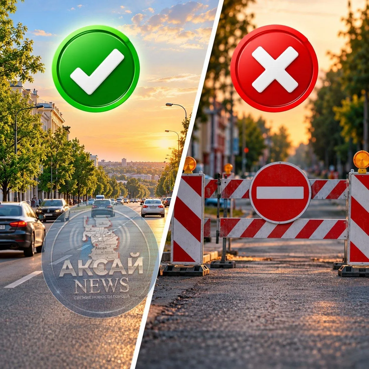 🚗 В Аксае открыли движение по проспекту Ленина!