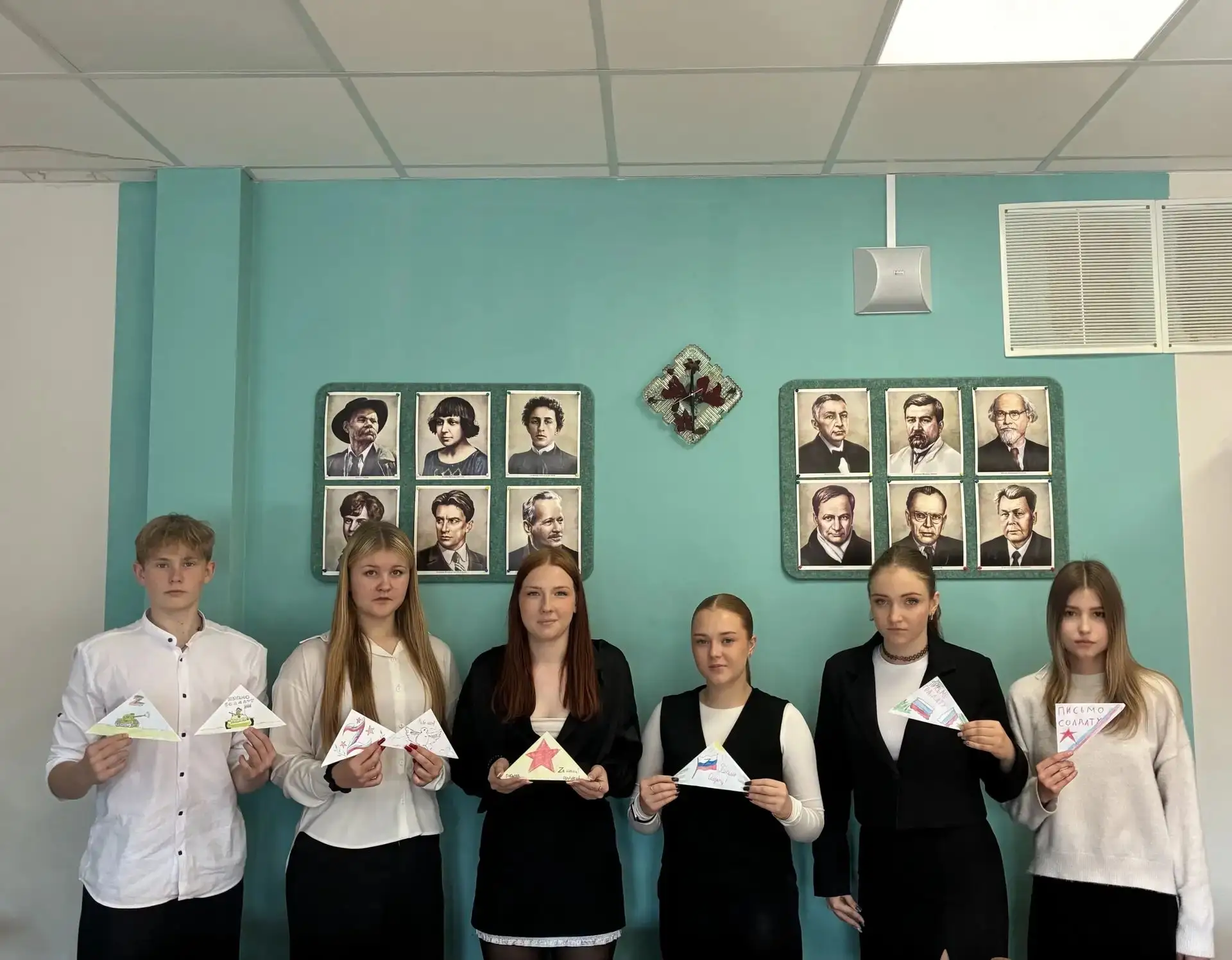 🇷🇺 В нашей стране проходит  Всероссийская акция «Письмо солдату»!