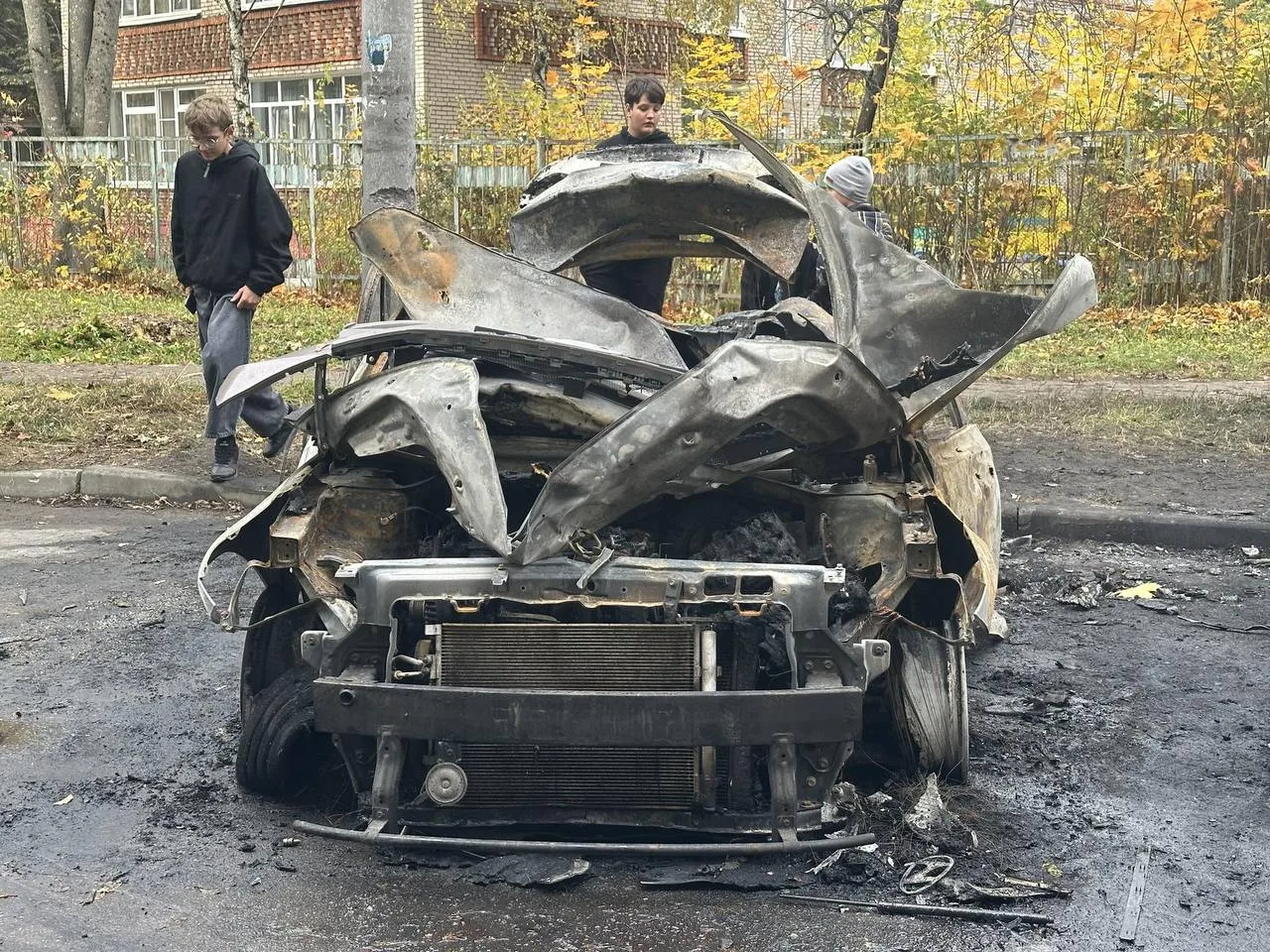 Дом в Климовске, пострадавший после атаки БПЛА, восстановят 🙏