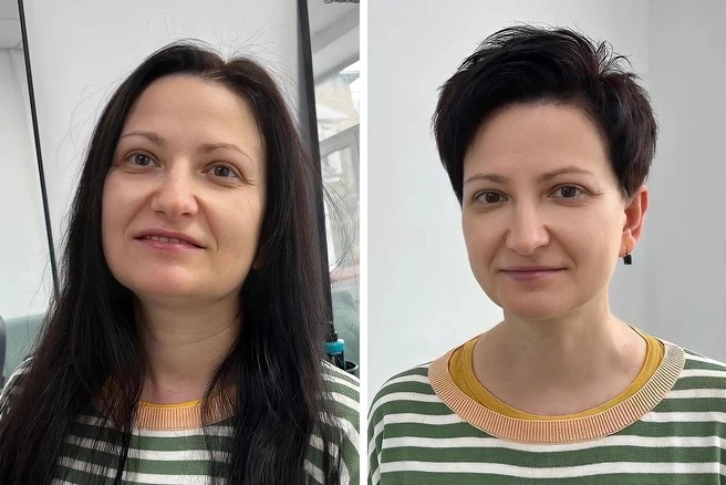 💇‍♀️Рубрика ДО/ПОСЛЕ голосуем девочки