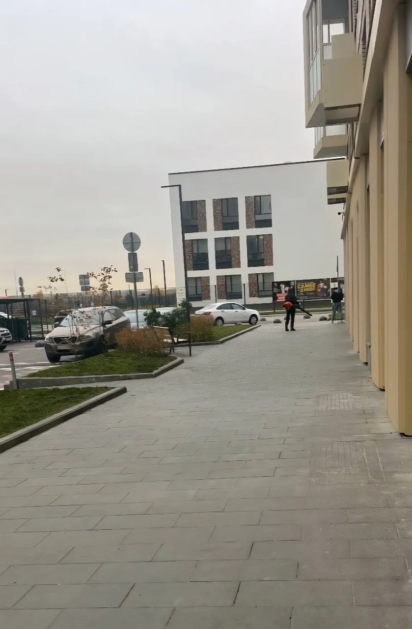 Чувствую себя важной персоной, когда иду и дорогу передо мной расчищают от всякого мусо...