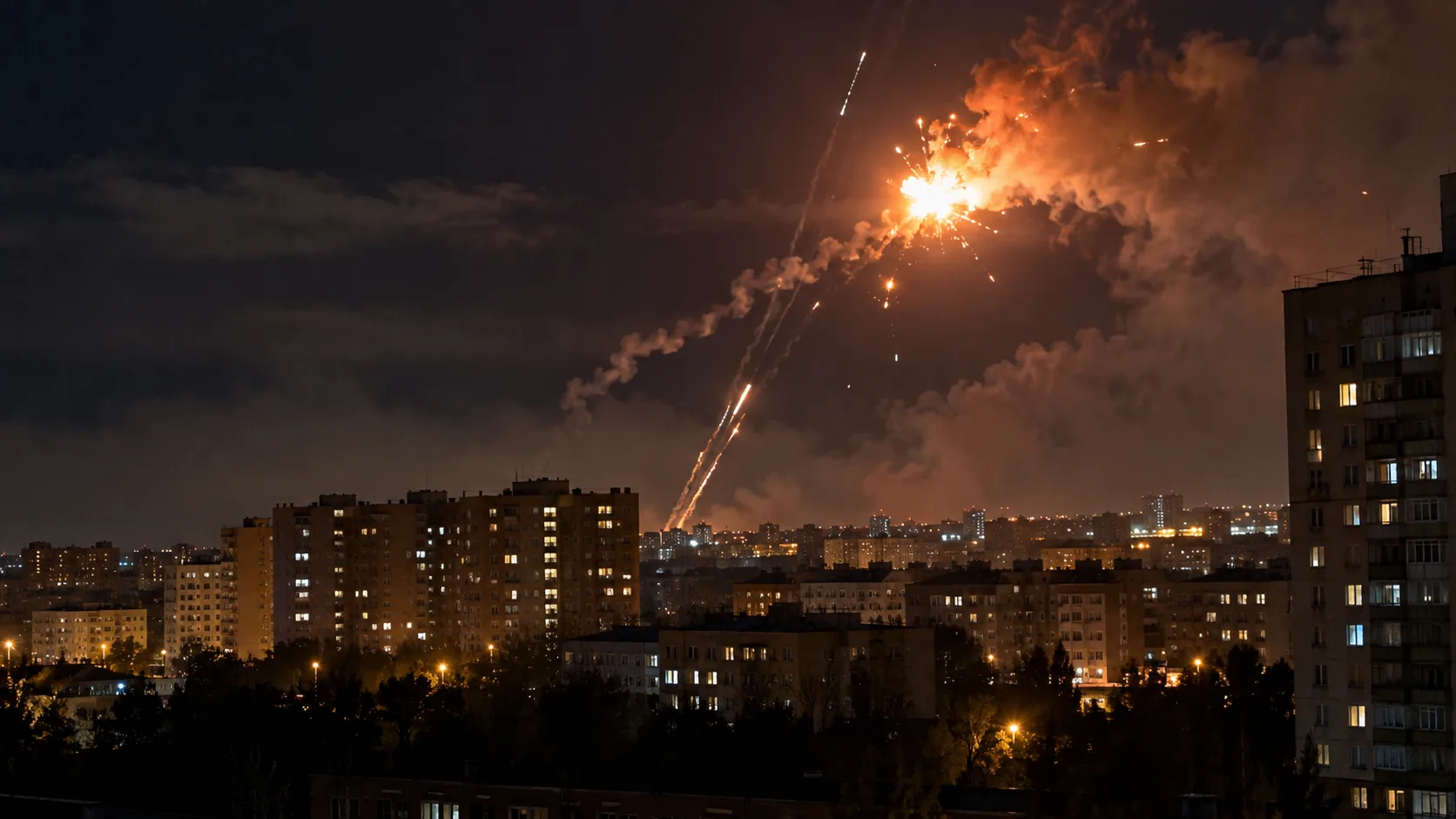 Ночь взрывов в Подольске: на Москву летели более 400 дронов