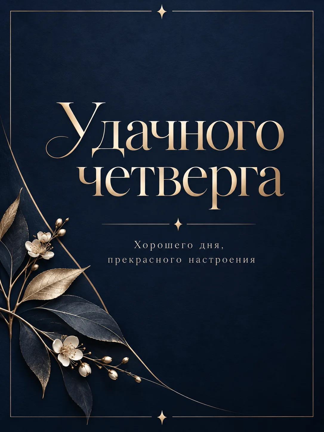 Хорошего дня в четверг!)