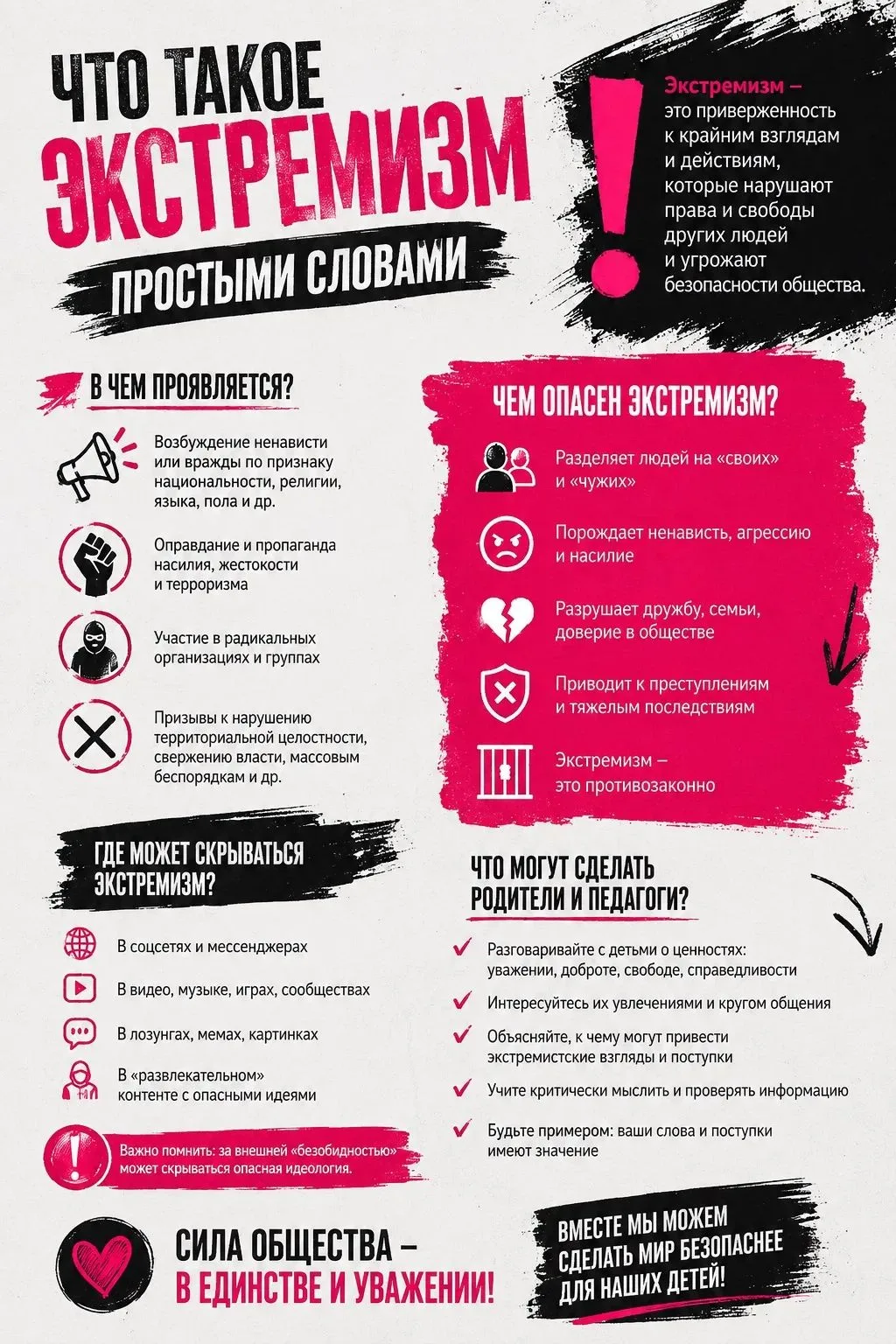 Экстремизм и ответственность: что важно знать