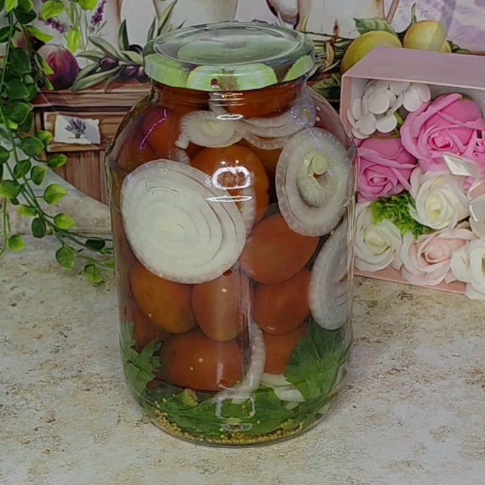 Маринованные помидоры Чиполлино