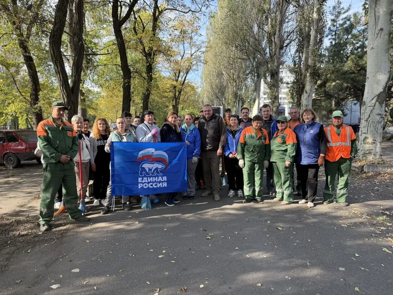 🗓 Сегодня, 10 октября 2026 года, в рамках проектов "Донбасс Наш Дом" и "Городская Сред...