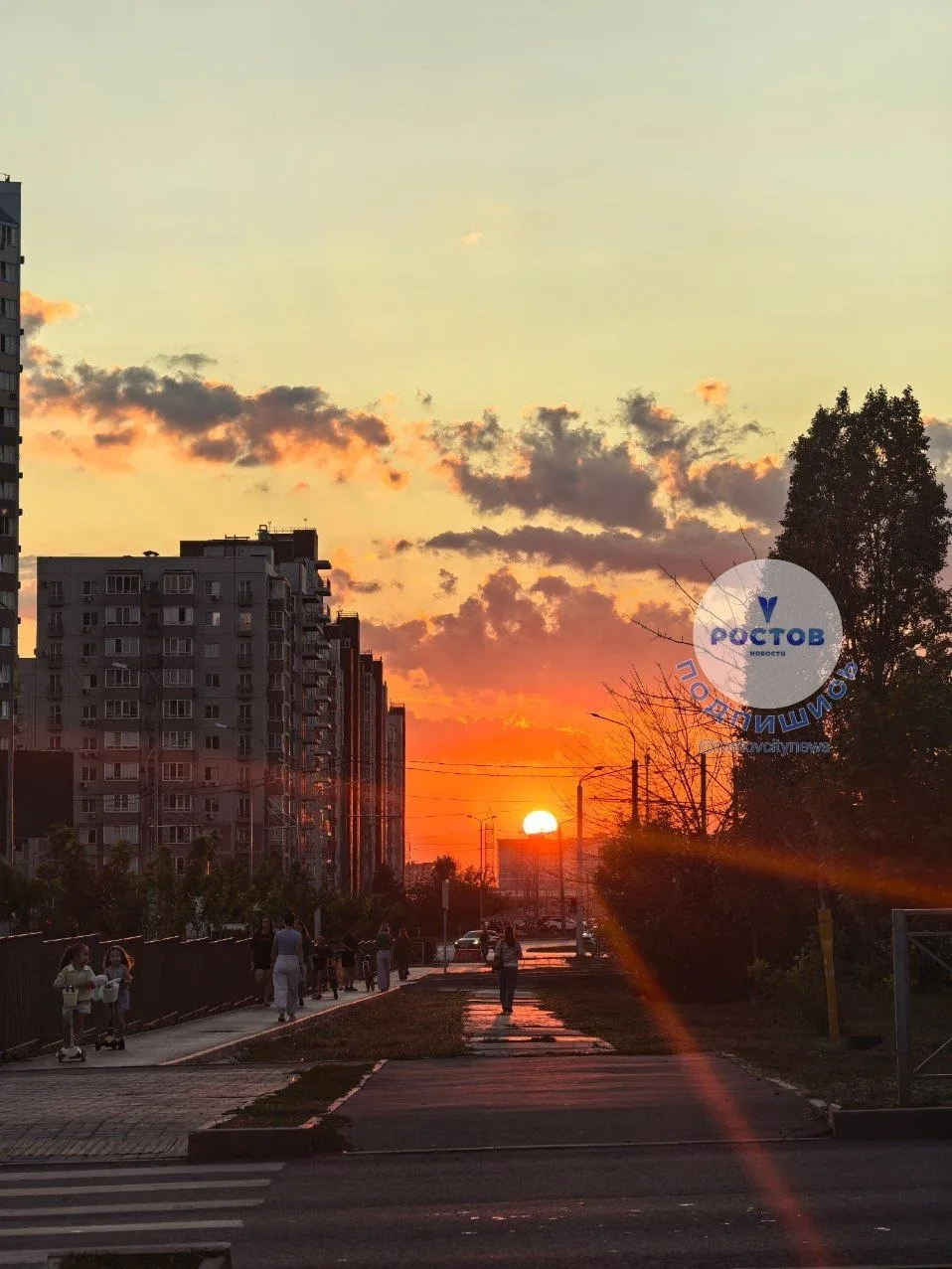 🌇 Закаты в районах Ростова ❤️