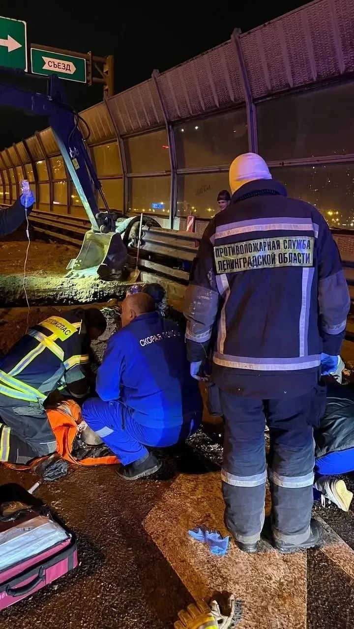 Происшествие на КАД во Всеволожском районе