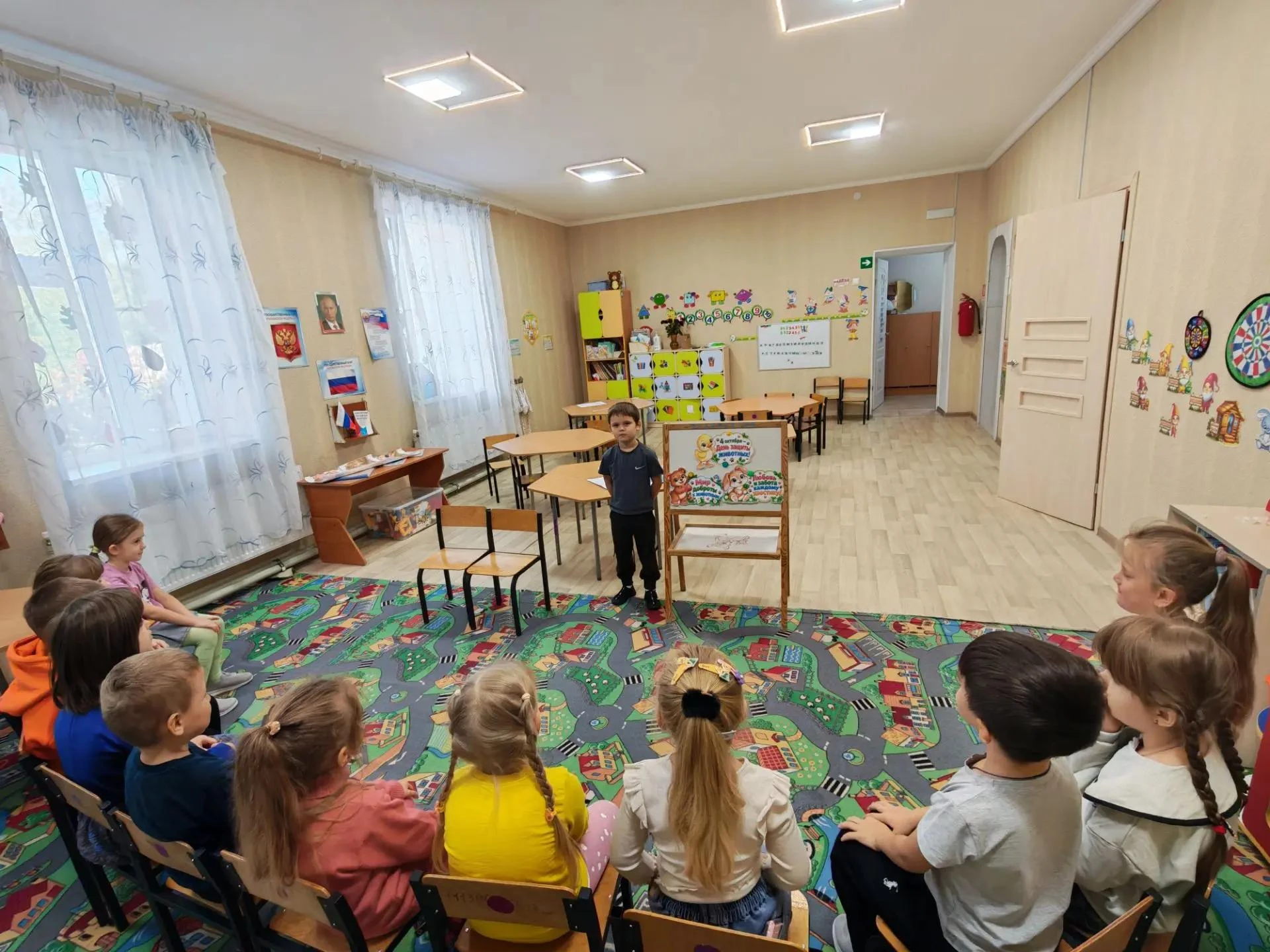 👫 Вчера в нашем саду прошло игровое занятие  "Мы не одни на этой планете"