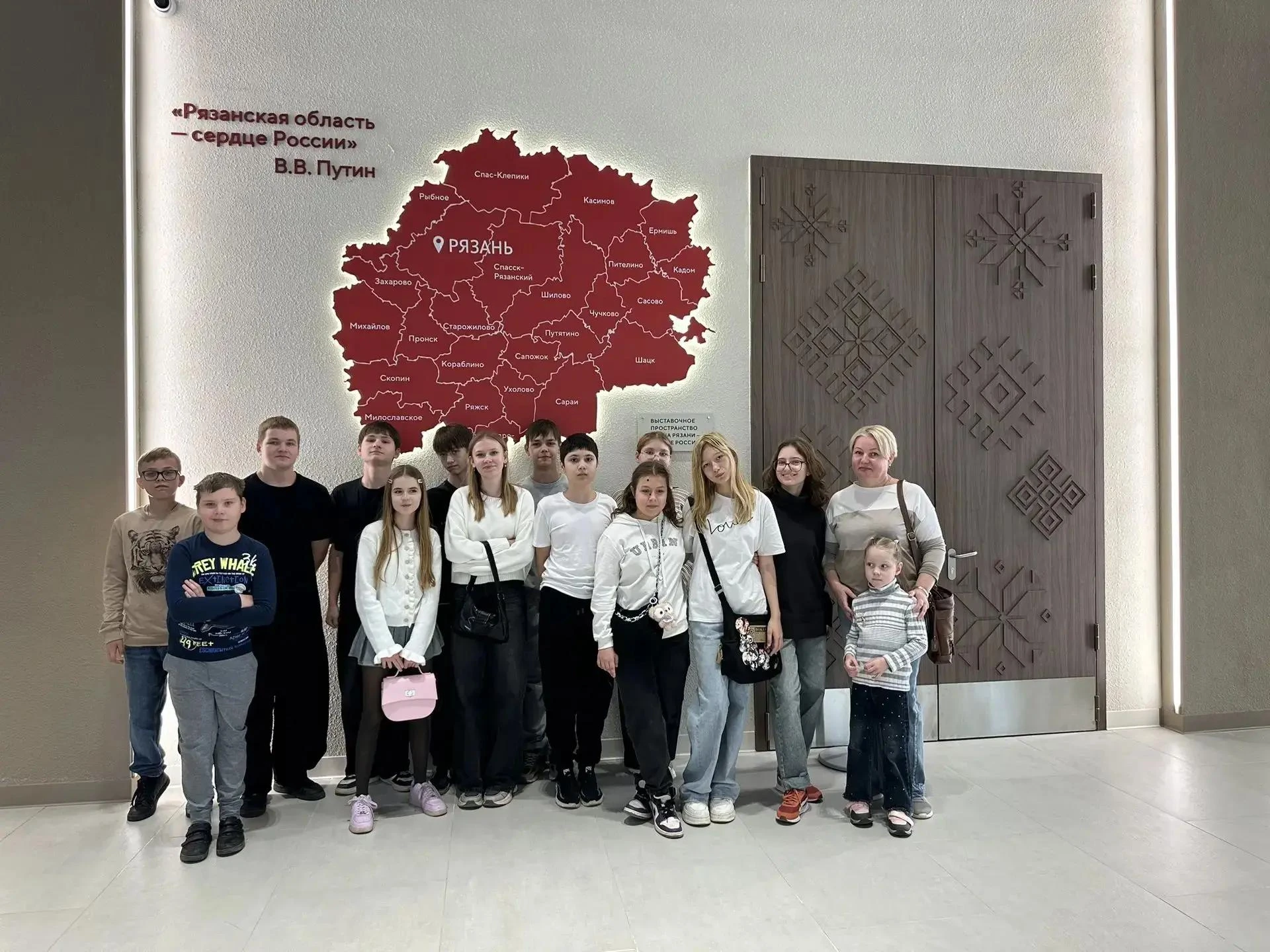 7Г класс открыл для себя «Сердце России»: экскурсия в новый Национальный центр
