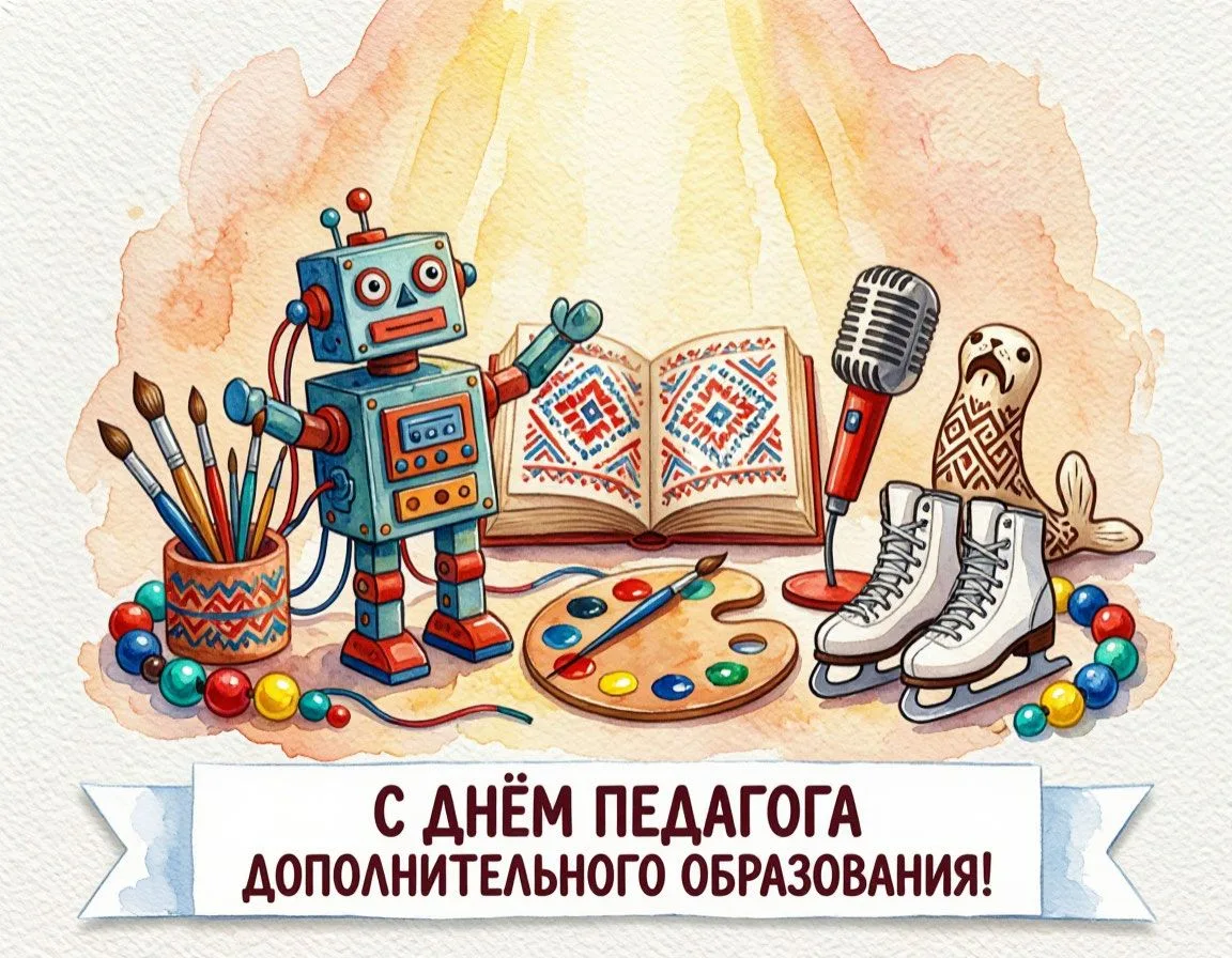 Уважаемые педагоги и наставники дополнительного образования Чукотки! Поздравляю вас с п...