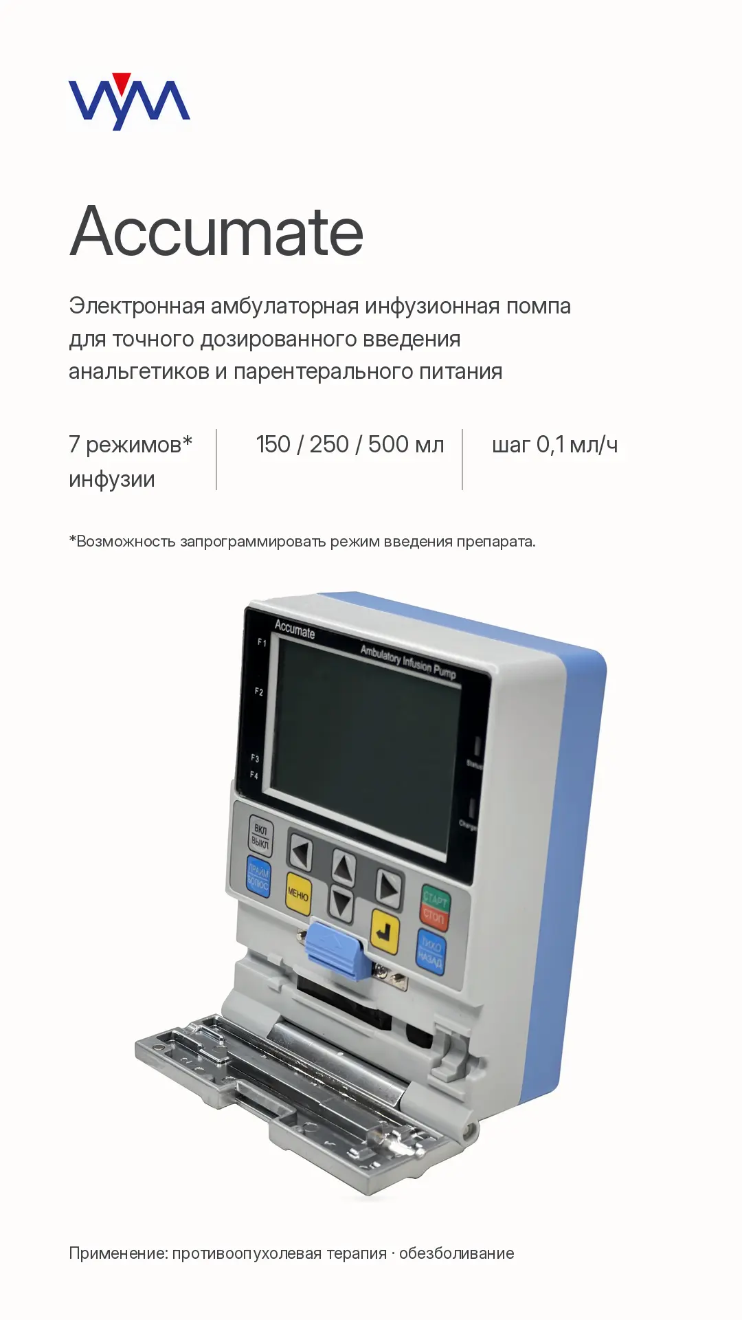🆕 Распаковываем Accumate: амбулаторная инфузионная помпа Woo Young Medical.