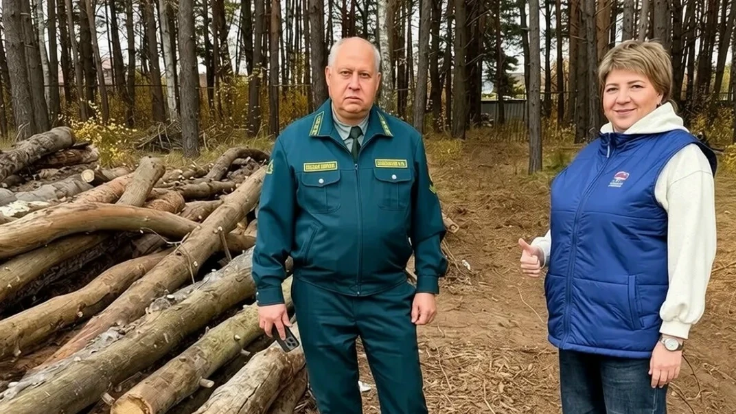 🌲 Под Серпуховом вырубают больные деревья на площади 4 гектара