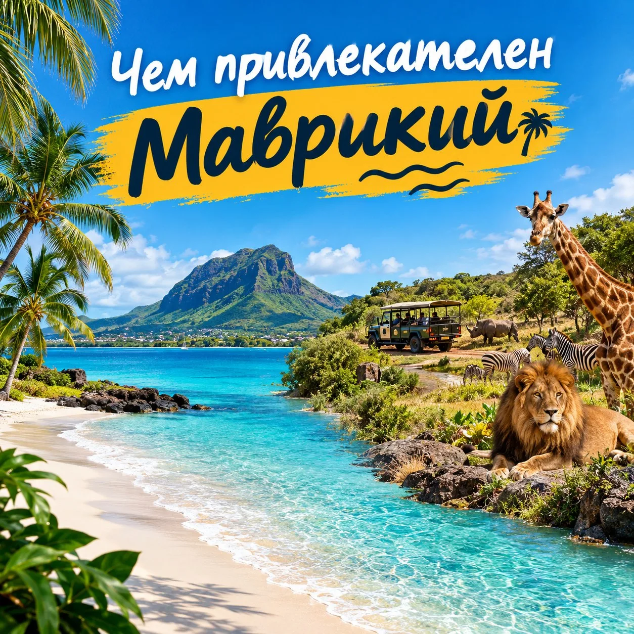 Почему Маврикий — идеальное место для медового месяца и отдыха 🌴