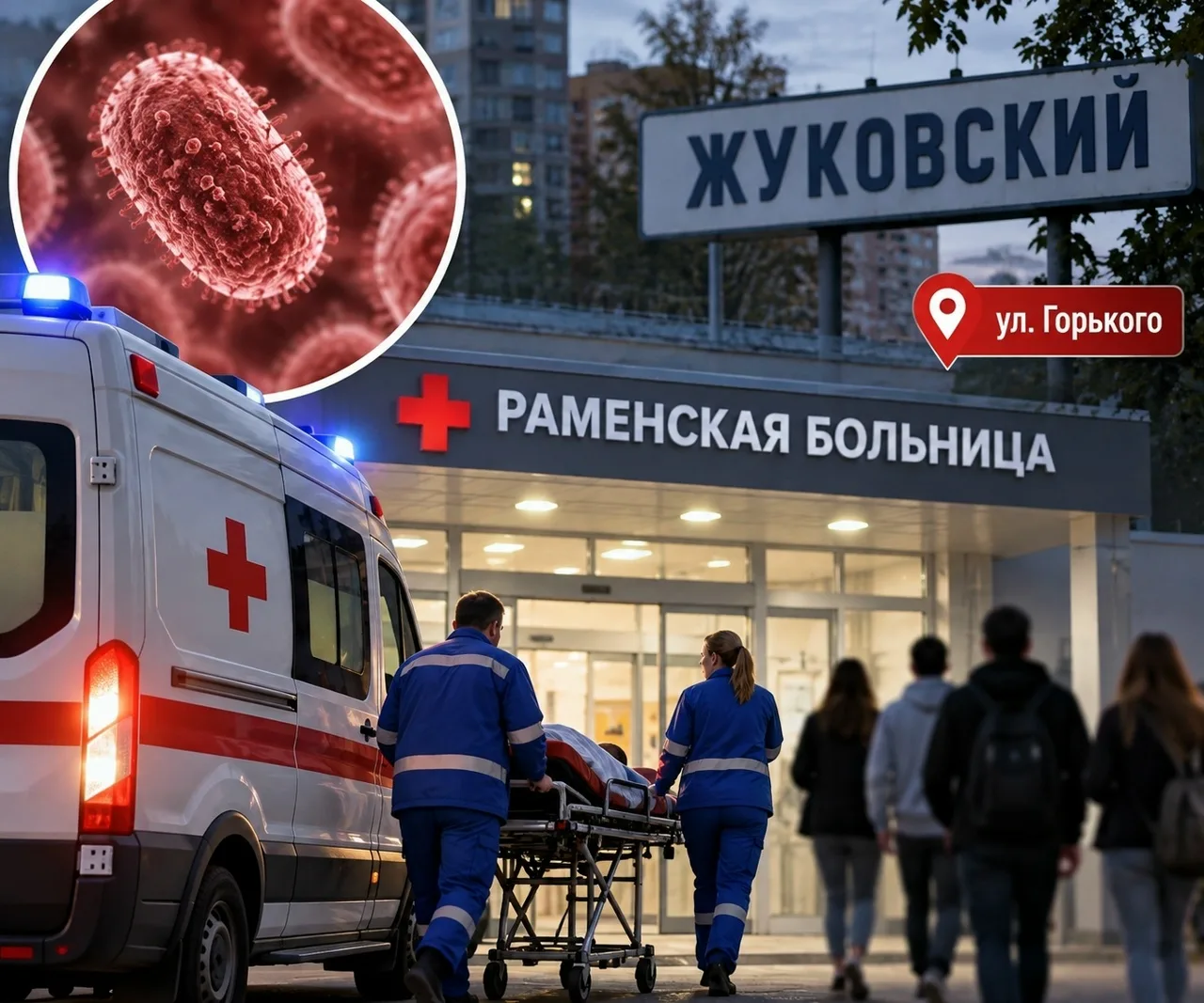 В Жуковском сразу пять человек госпитализировали с подозрением на оспу обезьян