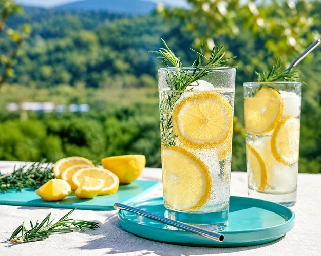 🍋 Утренний ритуал: вода с лимоном для бодрости и здоровья!