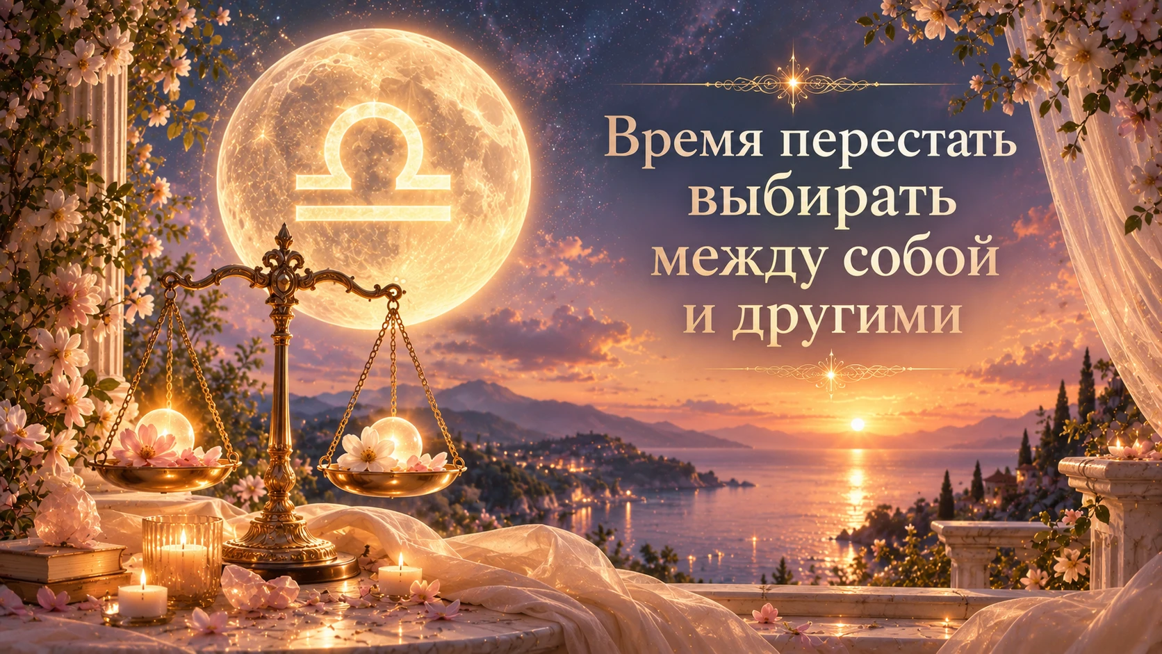 🌑 Новолуние в Весах — 10.10.2026