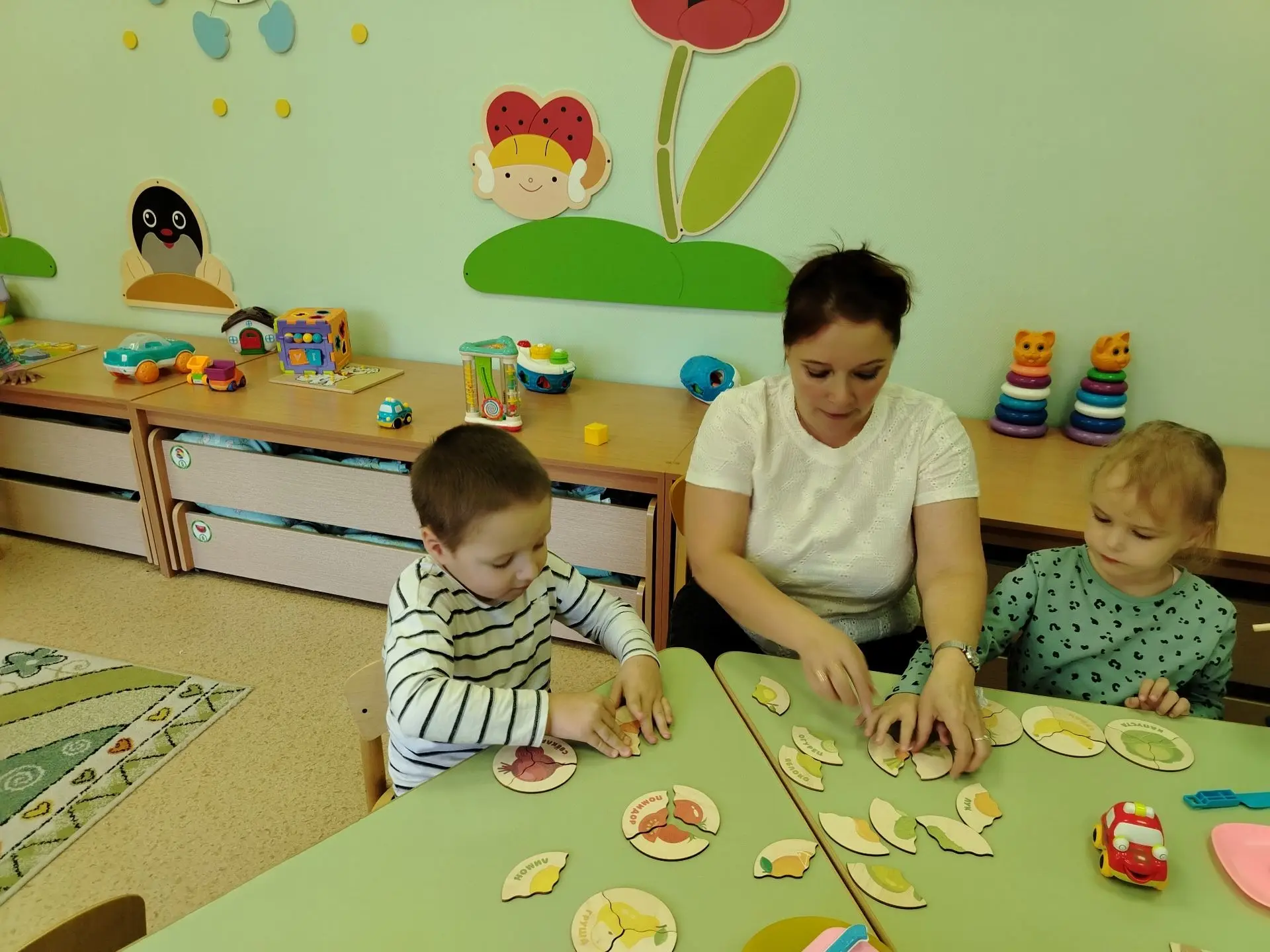 «Овощи и фрукты»: яркая неделя в группе «Синички»!