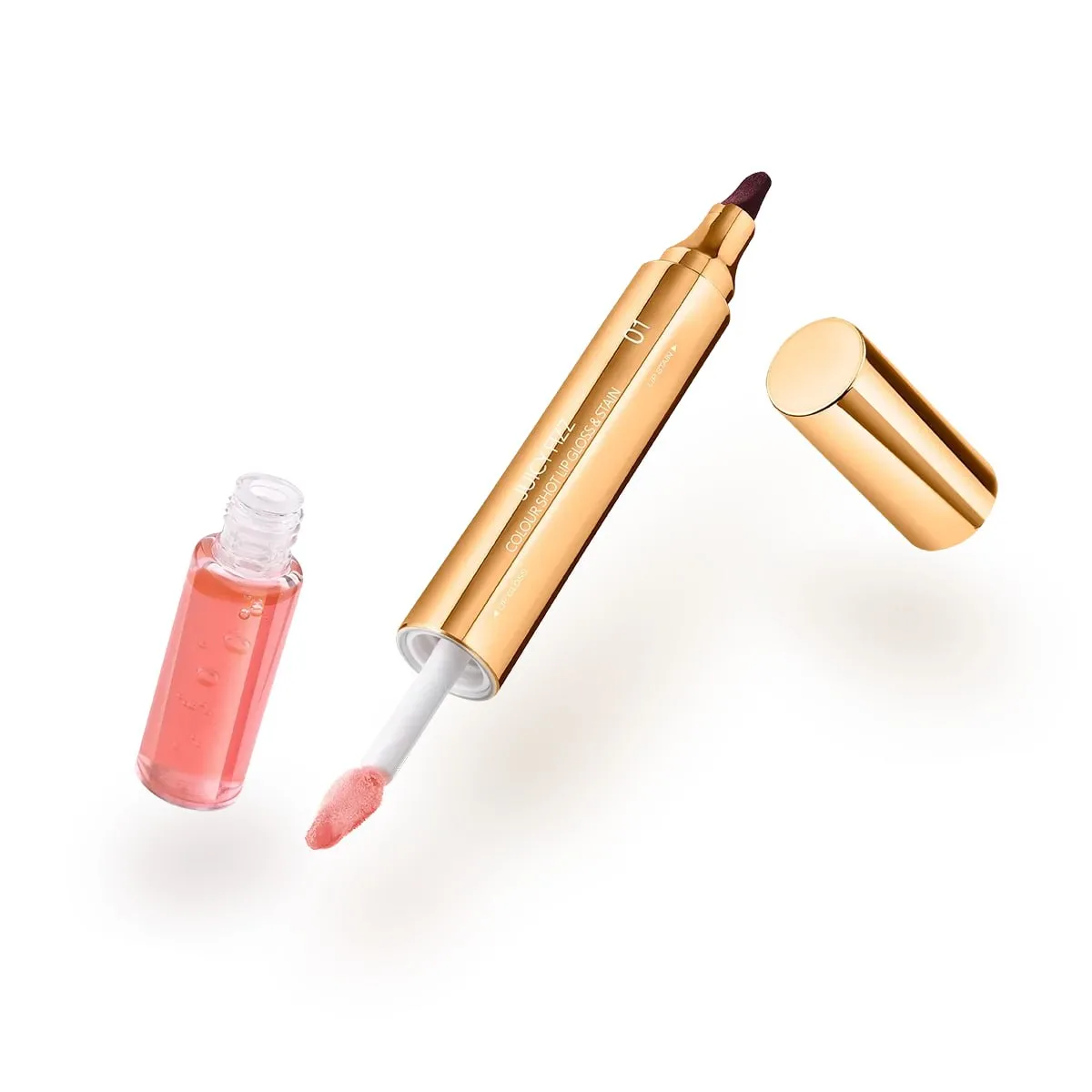 Дуэт для губ Juicy Fizz Color Shot Lip Gloss & Stain от KIKO MILANO