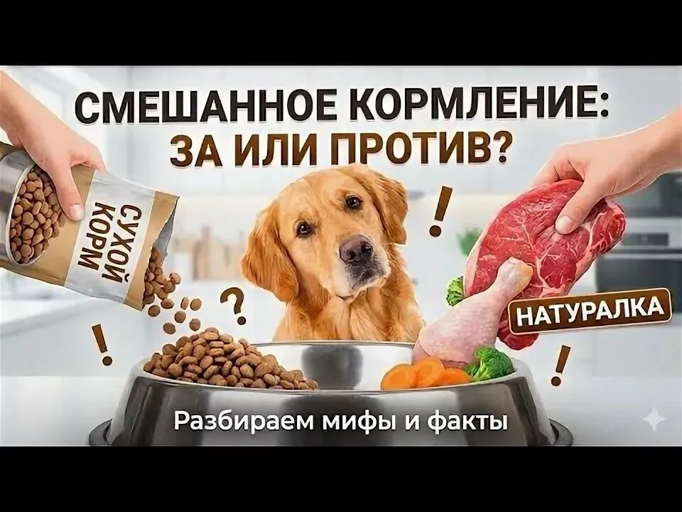 **🥩📦 СУХОЙ КОРМ ИЛИ «НАТУРАЛКА»?