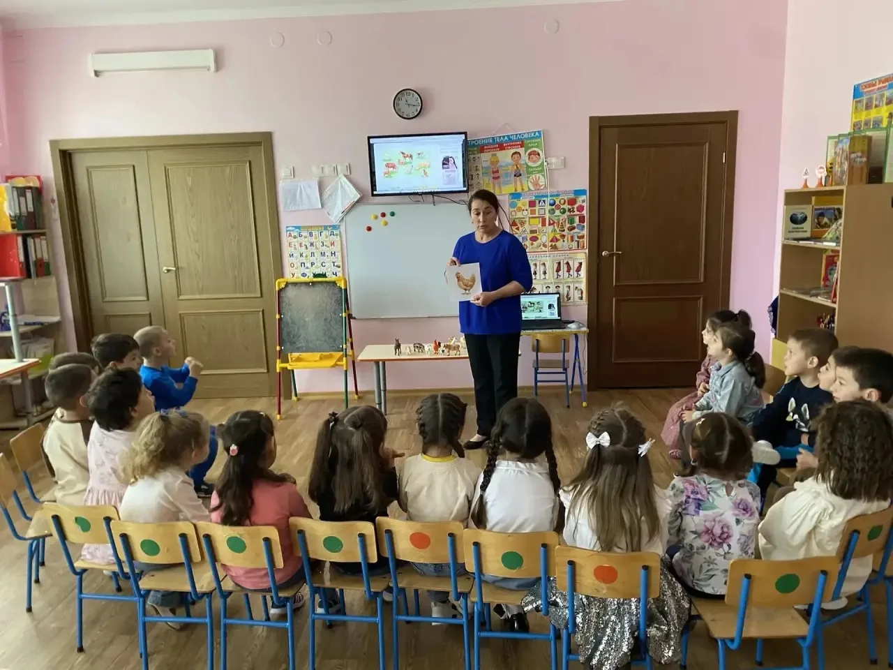 Занятие по окружающему миру в средней группе «Звездочки»