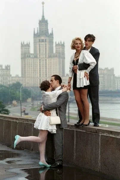 Выпускники на Котельнической набережной, 1989 год