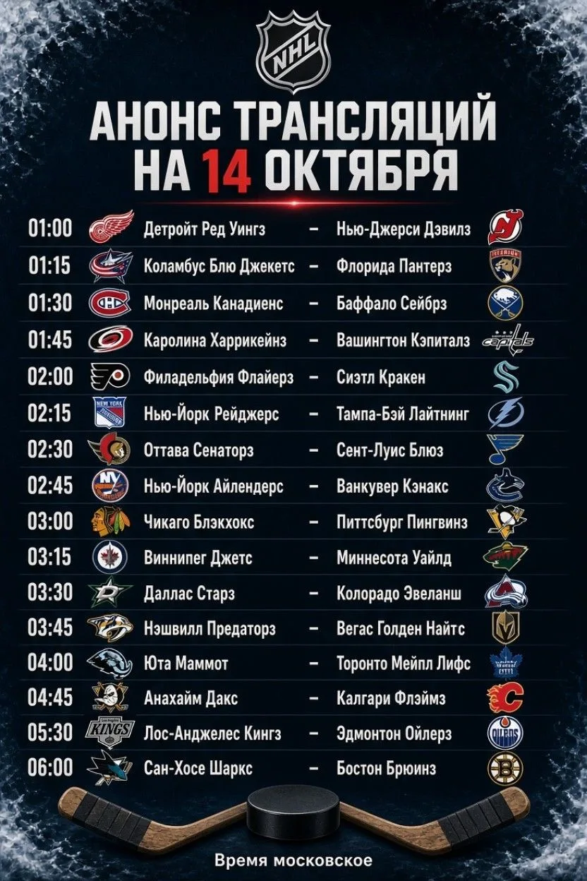 Трансляции матчей в группе вк - https://vk.ru/nhlonline1