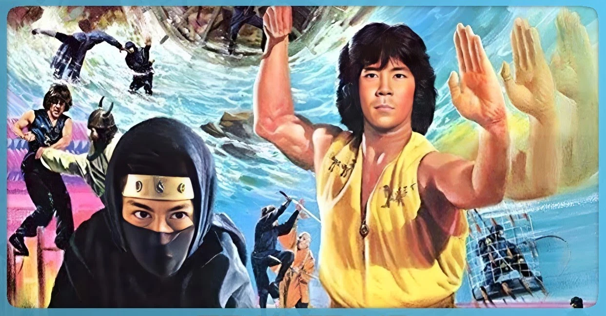 Ниндзя в логове дракона (1982) , Японский молодой ниндзя по прозвищу Черная Тень - один...