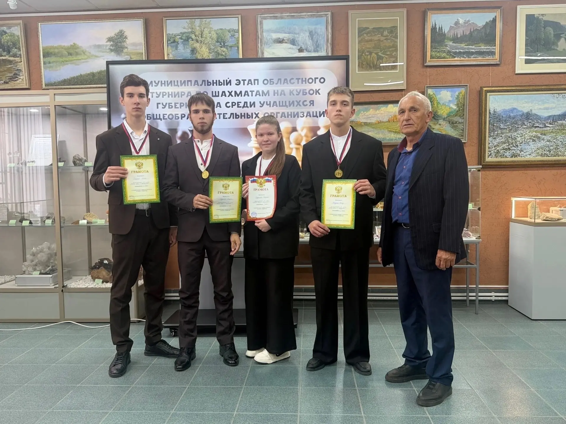 🏆🥇"Победа в шахматном турнире - наша"💥