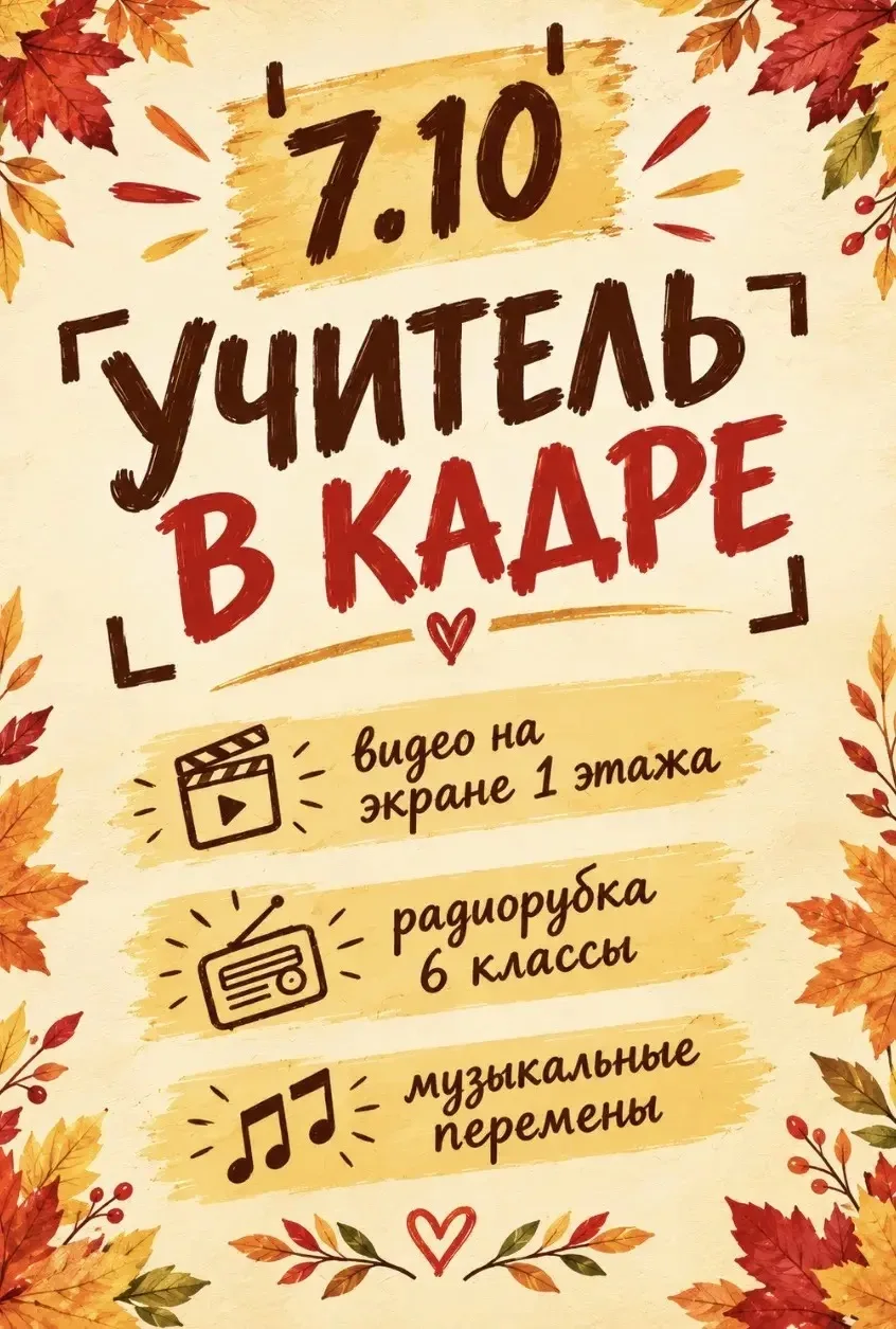 УЧИТЕЛЬ В КАДРЕ!🎬