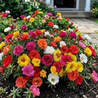 Портулак: яркий ковёр без хлопот 🌸🌼
