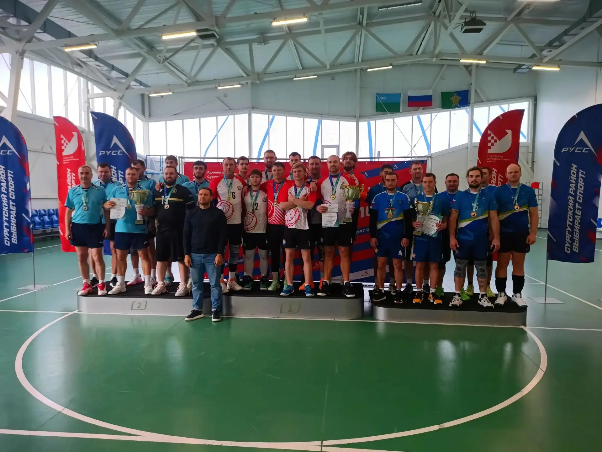 ▎Волейболисты из Нижнесортымска — чемпионы Сургутского района!🏐
