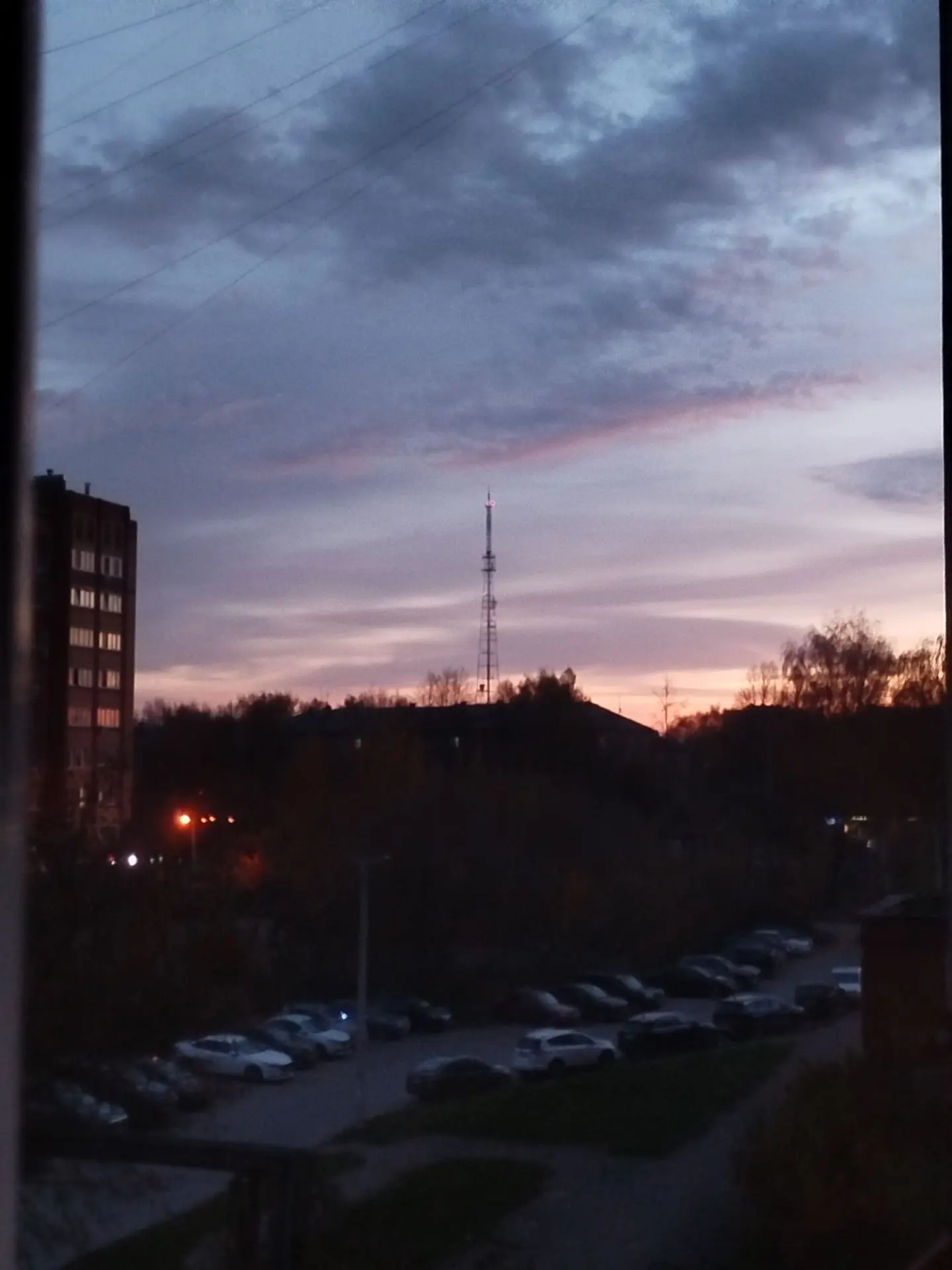 Утро. Восход. Октябрь. Башня 🗼
