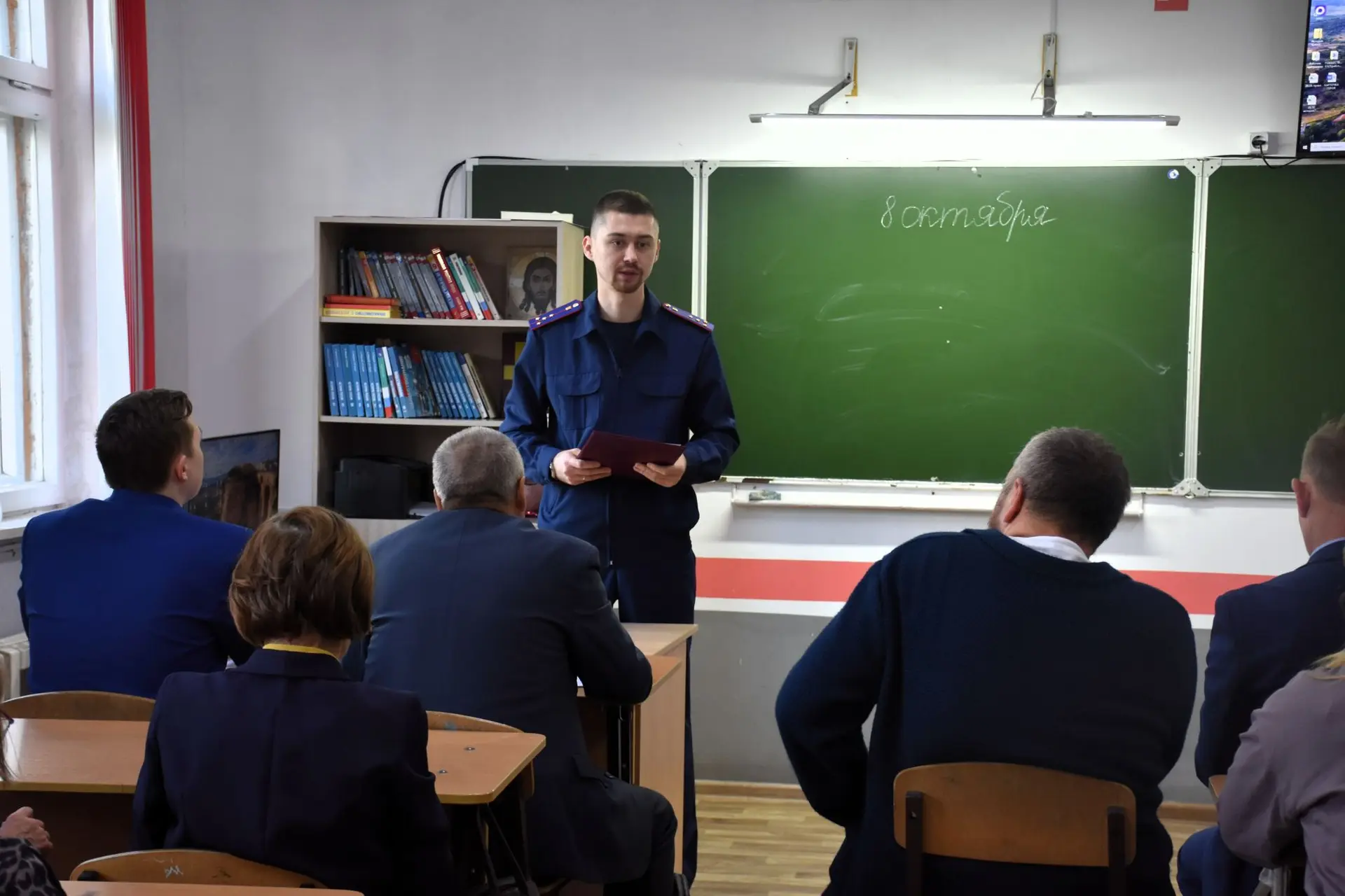 Сотрудники следственного управления приняли участие в республиканском автокараване «Чув...