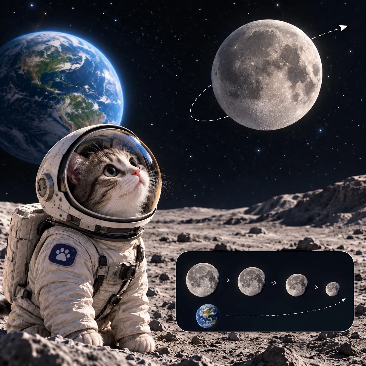 🌕 **Факт о Луне**