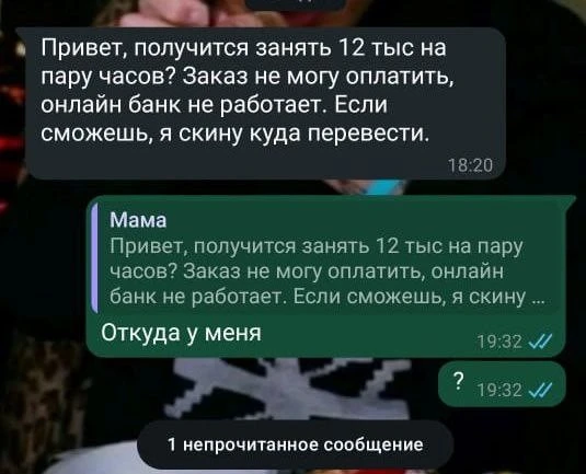 ⚡ Жительница Поронайска пострадала от взлома мессенджера