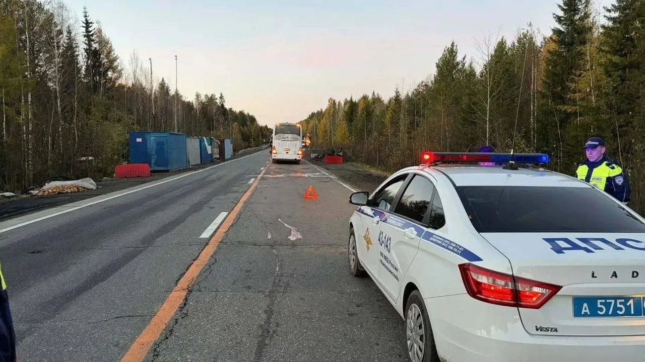 Два пассажирских автобуса столкнулись на севере Свердловской области — пострадавших уве...